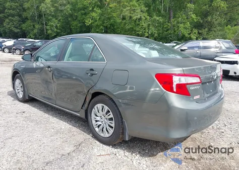 2012 Toyota Camry Hybrid Le из США, поврежденный, VIN 4T1BD1FK5CU025352